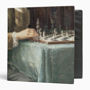 Classeur Les joueurs d'échecs, 1887