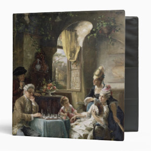 Classeur Les joueurs d'échecs, 1887 2