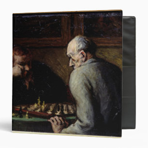 Classeur Les joueurs d'échecs, c.1863-67