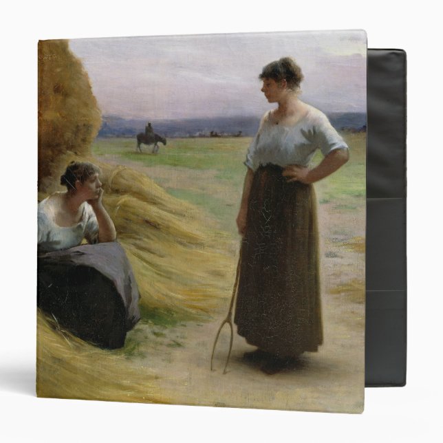 Classeur Les moissonneuses (Devant/Intérieur)