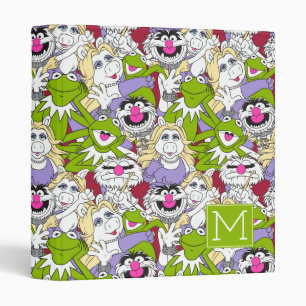 Classeur Les Muppets Motif surdimensionné de monogramme