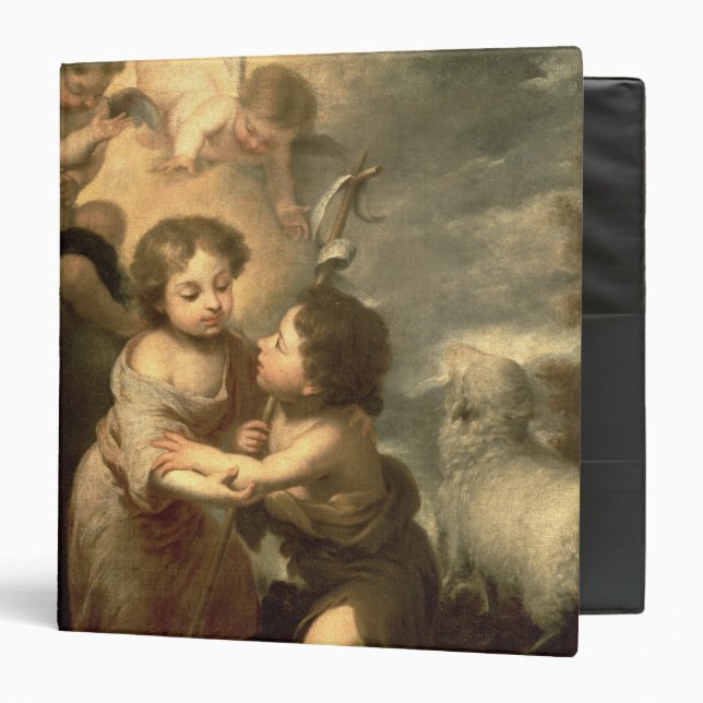 Classeur Les nourrissons le Christ et Jean-Baptist (Devant/Intérieur)