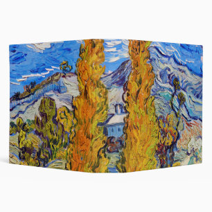 Classeur Les peupliers de Saint-Rémy, Van Gogh