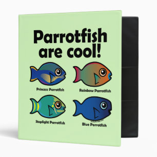Classeur Les poissons perroquets sont Cool !