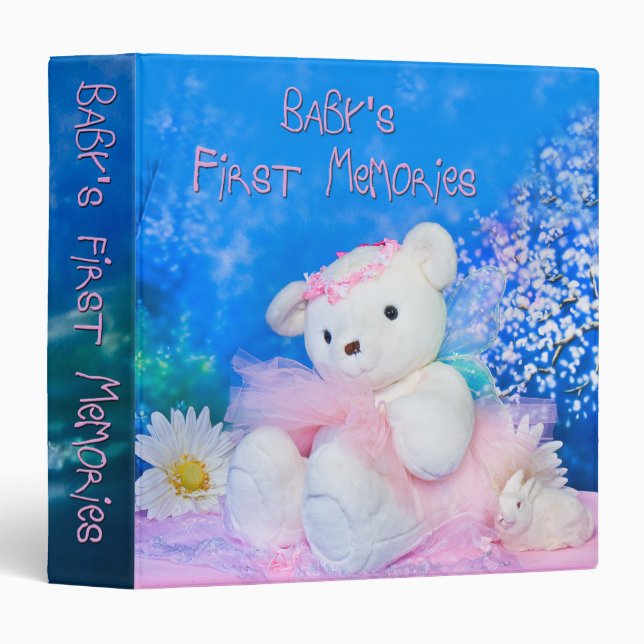 Classeur Les premiers souvenirs du bébé (Classeur) (Devant/Côté)