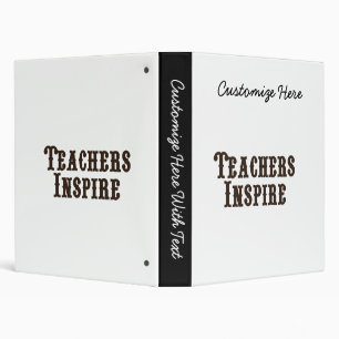 Classeur Les professeurs inspirent