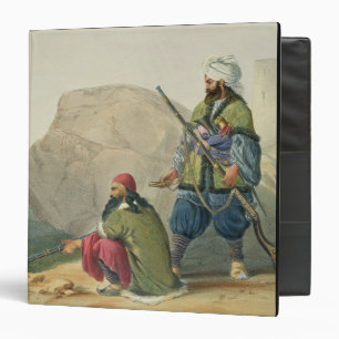 Classeur Les soldats d'infanterie d'Afghaun en leur hiver
