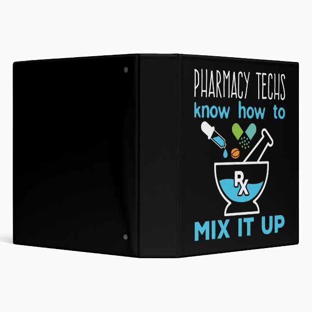 Classeur Les techniciens en pharmacie savent comment le mél (Arrière-plan)