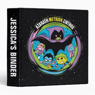 Classeur Les titans de l'adolescence vont ! Raven
