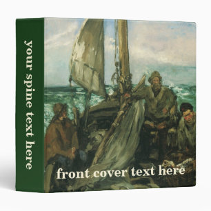 Classeur Les Toilers de la mer d'Edouard Manet, Art Vintage