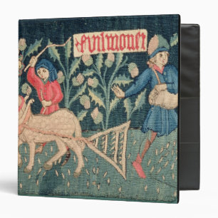 Classeur Les travaux des mois, Alsace (tapisserie) Vict