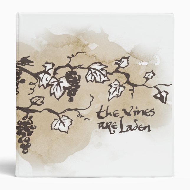 Classeur Les Vins Sont Chargés (Devant)