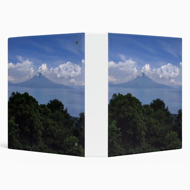 Classeur Les volcans du lac Atitlan Photo (Arrière-plan)
