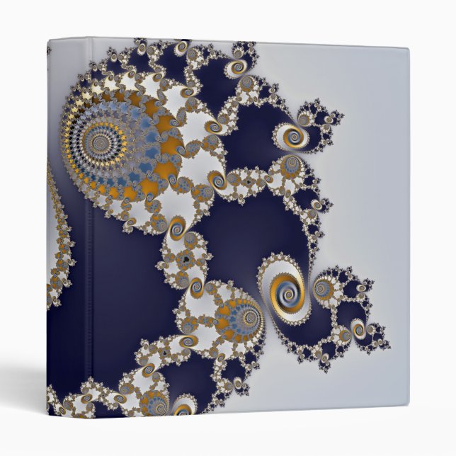 Classeur Les yeux dans le ciel - Fractal (Devant/Côté)