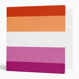 Classeur Lesbian Pride Flag LGBTQ