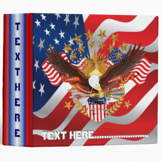 Classeur L'esprit de l'Amérique n'est pas oublié svp voient