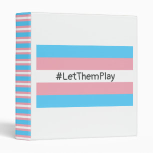 Classeur #Let'ThemPlay Drapeau Transgenre Athlètes