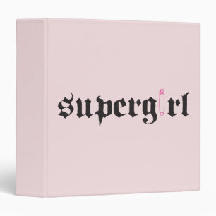 Classeur LETTRE D'ÉCRAN DE SÉCURITÉ Supergirl