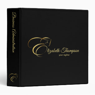 Classeur Lettre monogramme E Cheval en or
