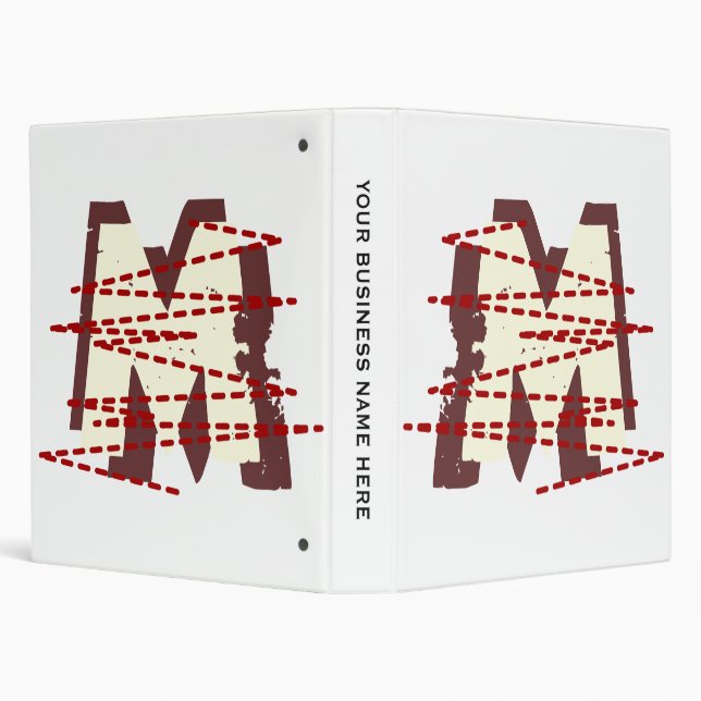 Classeur LETTRE MONOGRAPHIQUE vintage URBAIE DÉSACRÉE (Arrière-plan)