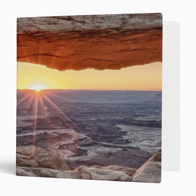 Classeur Lever de soleil à la voûte de MESA, parc national (Devant/Intérieur)