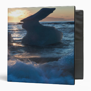 Classeur Lever de soleil et formations d'icebergs