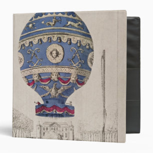 Classeur L'expérience du ballon des frères de Montgolfier