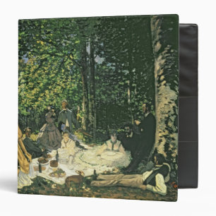 Classeur l'Herbe de sur de Claude Monet   Le Dejeuner,