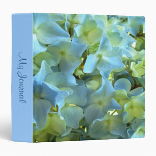 Classeur L'hortensia bleu fleurit la photo florale de fleur
