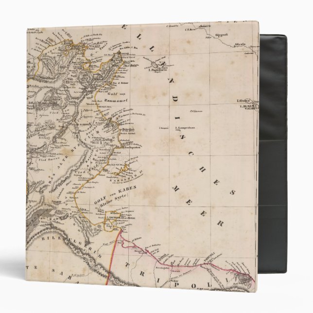 Classeur Libye (Devant/Intérieur)