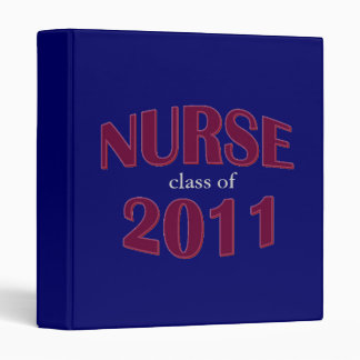 Classeur licencié d'école d'infirmières - classe