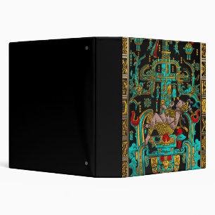 Classeur Lid of Great Tomb of Pakal - Astronaut Palenque