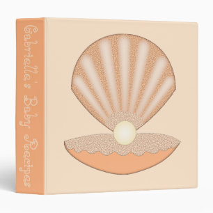 Classeur Ligue de coquille d'huître et recette neutre de ge