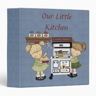 Classeur Lil son livre de recette de cuisine/1,5 pouces