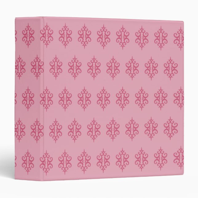 Classeur lilas élégant (Devant/Côté)