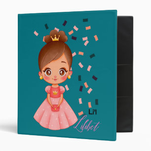 Classeur Lilibet Nommé Peach Princess Dons pour filles
