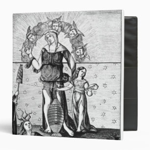 Classeur L'image de dame Astrology avec les trois