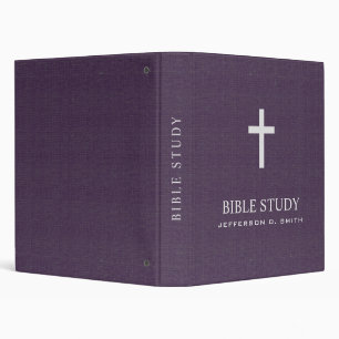 Classeur Linge pourpre rustique Look Saint croix BIBLE ÉTUD