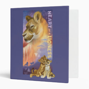 Classeur Lion King   Graphique de collage Nala et Simba