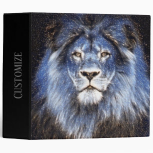 Classeur Lion majestueux parkle personnalisé