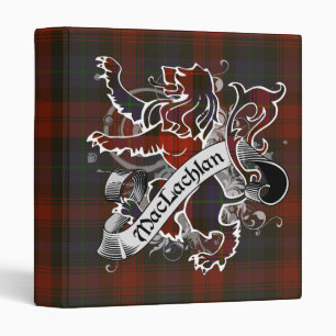 Classeur Lion Tartan MacLachlan