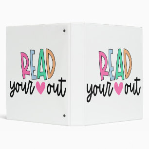 Classeur Lisez votre coeur en dehors mignon pour les enseig