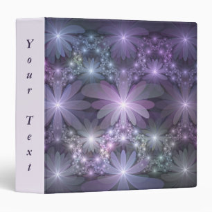 Classeur Lit de fleurs Texte Abstrait fractionné tendance b