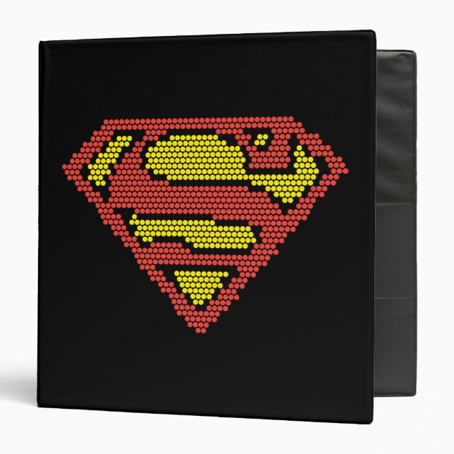 Classeur Lite-Brite Superman S-Shield (Devant/Intérieur)