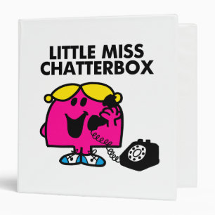 Classeur Little Miss Chatterbox & Black Telephone