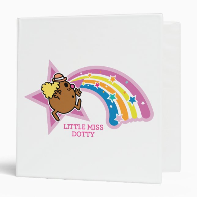 Classeur Little Miss Dotty | Chasing Rainbows (Devant/Intérieur)