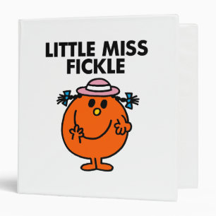 Classeur Little Miss Fickle Lettres noires