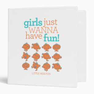 Classeur Little Miss Fun Les Filles Que Vous Voulez S'Amu