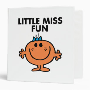 Classeur Little Miss Fun Lettres noires
