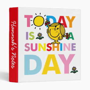 Classeur Little Miss Sunshine Aujourd'hui est la journée